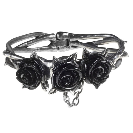 Wild Black Rose Bracelet