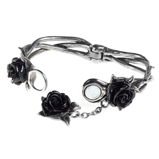 Wild Black Rose Bracelet